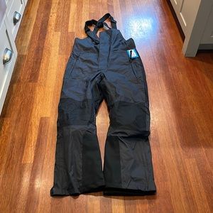 Columbia mens bibbed lightweight snow pants L